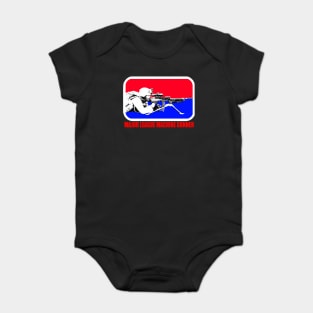 Major League Machine Gunner Baby Bodysuit